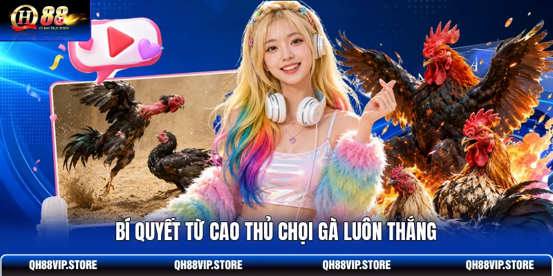 Bí quyết từ cao thủ chọi gà luôn thắng