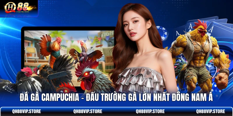 Đá gà Campuchia - Đấu trường gà lớn nhất Đông Nam Á