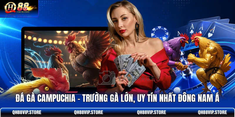 Đá Gà Campuchia - Trường Gà Lớn, Uy Tín Nhất Đông Nam Á