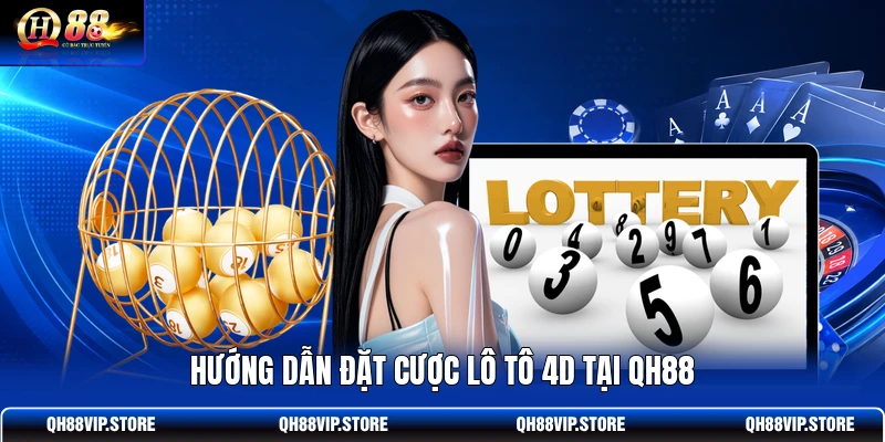 Hướng dẫn đặt cược lô tô 4D tại QH88