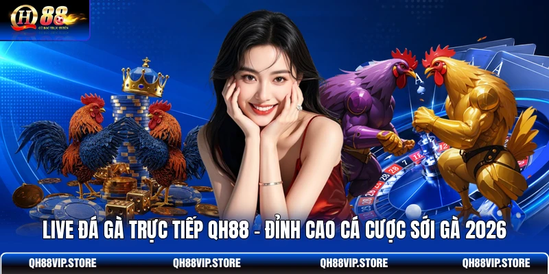Live Đá Gà Trực Tiếp QH88 – Đỉnh Cao Cá Cược Sới Gà 2026