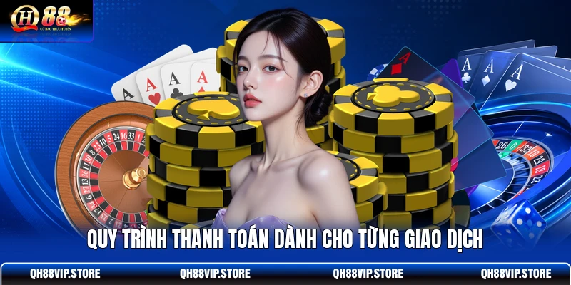 Quy trình thanh toán dành cho từng giao dịch Quy trình thanh toán dành cho từng giao dịch